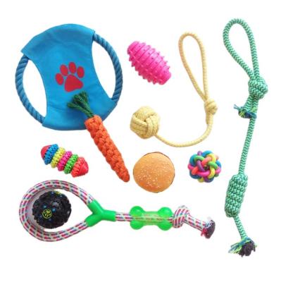 China Cheaps viable all kinds of nice and cute cotton rope weaving sturdy mascotas cat dog rope chew toy for sale