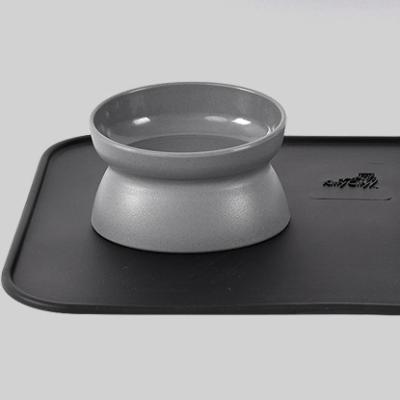 China New Sustainable Design 2 Sides Eco-Friendly Wholesale Stress Free Pet Food And Water Feeding Dog Cat Double Bowls for sale