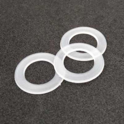 China Clear PC / Polycarbonate Plastic PC Gaskets Flat Thin Standard DIN 125 M5 For Screws Bolts Assembly for sale