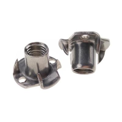 China Stainless Steel Stainless Steel T Nuts For Wood Fastening SS 304 Standard M10 for sale