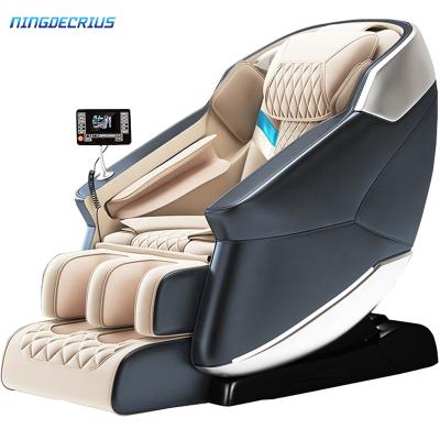 China Luxury Best Price Weightless Cheap Electric Shiatsu Back Kneading SPA Recliner Full Body 4D Luxury Massage Chair Gaming Desk for sale