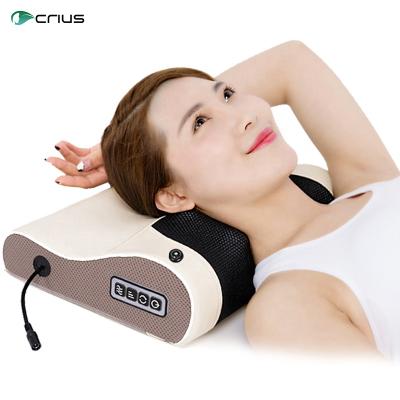 China Ningde Crius 2021 Cervical 4D Smart Body CM2 Body Shiatsu Massages Full Electric Smart Body Use Back And Neck Massager Pillow for sale