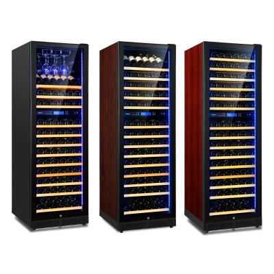 China Cooler RV 168 Bottle Compressor Wine Fridge Red And Freestanding White Cellar for sale