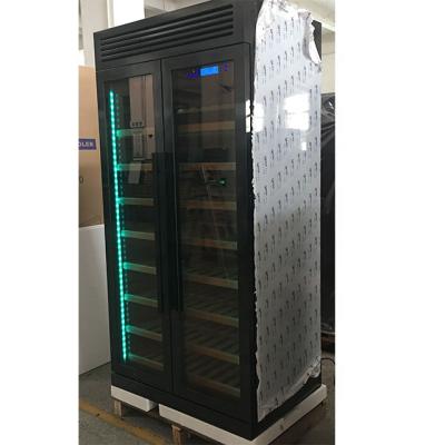 China RV Operation Cellar Compressor Wine Cooler 320 Bottle Still Wine Cooler for sale