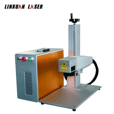 China Laser Marking Machine Manufacturer Pvc Id Card Laser Mark Printer Portable Marking Machine RAYCUS Laser Source for sale