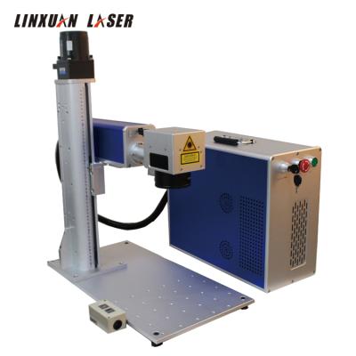 China Laser Marking JPT 60W 30W 20W Color Fiber Laser Marking Machine For Iphone Mobile Phone Ipad MOPA Laser Aluminum Steel Marker for sale