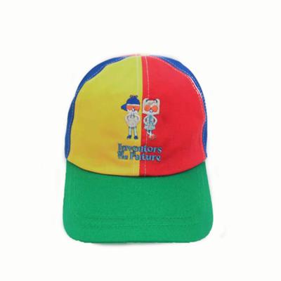 China Cute Character Kids Sun Hat Custom Promotion Booster Baseball Dad Hat for sale