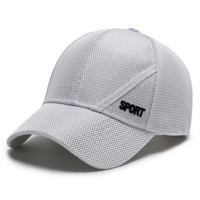 China Character Wholesales Custom Mesh 6 Panels Full Sports Hats With Metal SPORTS Tennis Golf Hat Outdoor Cap for sale