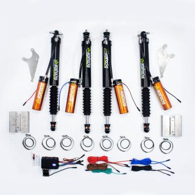 China Aluminum Electric Adjustment JK Suspension Lift 4 Inch Shock Absorber for sale