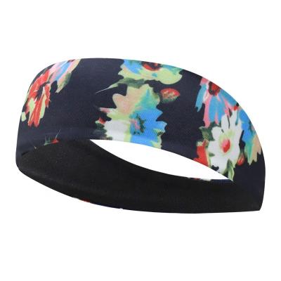 China Wholesale Custom Quick Dry Sports Sweat Sweatbands For Women Boho Fashion Style Yoga Elastic Headwraps Head Wrap Hair Band for sale