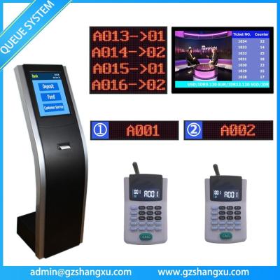 China Unicode Web Based Banking/Hospital/Telecom Wireless queue management system for sale