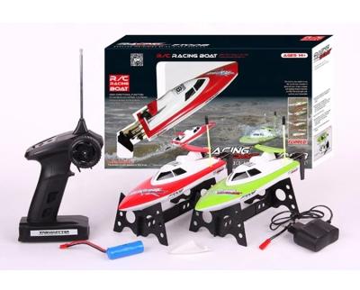 China 28cm Modern Electric Yacht 27MHZ Model High Speed ​​Racing Boat Radio Control Speedboat RC Speedboat For Kids for sale