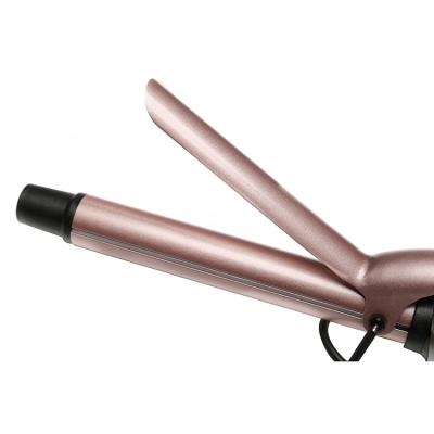 China 1 Inch Professional Titanium Barrel Gold Curler Salon Hair Magic Wand Curling Iron for sale