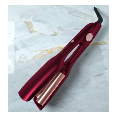 China 2022 Household Amazon Customizable Hair Straightener Flat Iron For Straight Hair And Curly Hair Led Displays for sale