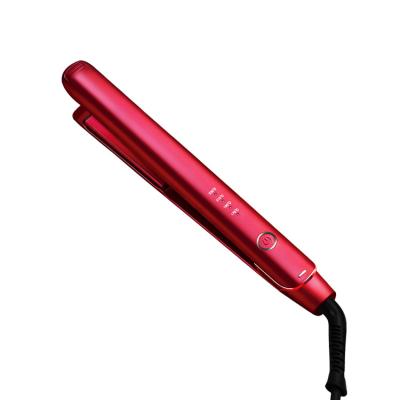 China Salon Outdoor Professional Ceramic Tourmaline Steam Straightener Steam Flat Iron with Steam Heat Up Fast for sale