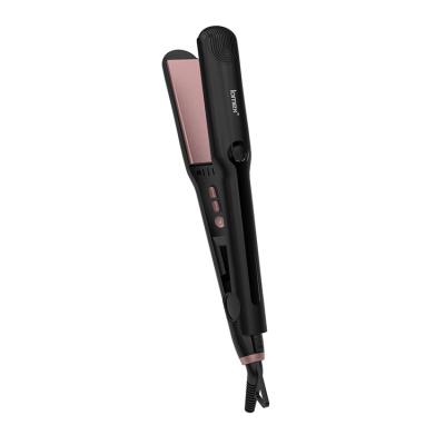 China Household Custom Ceramic Flat Iron Portable Hair Straightener for sale