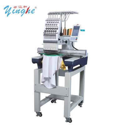 China Home Use Home Use Home Use Home Use Single Head Embroidery Machine 1Head 12needles High Speed ​​Automated Flat Head Embroidery Machine for sale