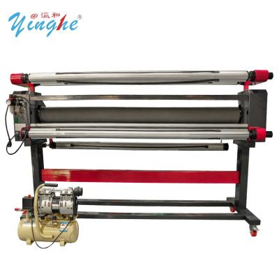 China 1.6m wide and tall format cold roll laminator machine with 1600mm 1600mm 1600mm free air compressor for sale