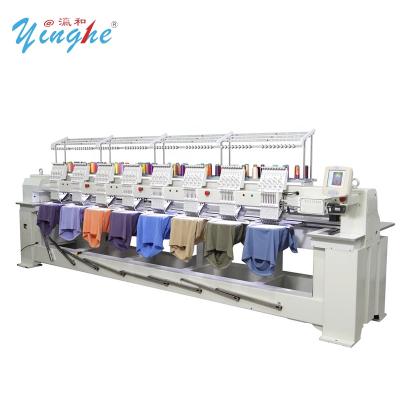 China Industrial Wholesale Hotels Hotels T Shirt Hat Computer 8 Heads Embroidery Machine for sale