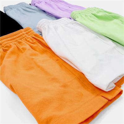 China Anti-wrinkle Macaron Color Men's 100% Cotton Summer Sporty Running Shorts For Men for sale