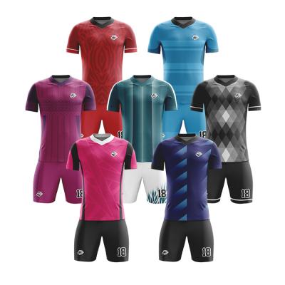 China Wholesale Antibacterial Kids Football Wear With New Design And New Color for sale