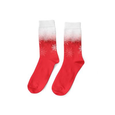 China Breathable Wholesale High Quality 3D Sublimation Socks Printable Polyester Sublimation Sports Socks for sale