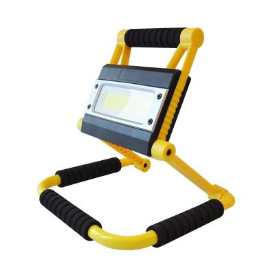 China Outdoor Waterproof Portable Super Bright Rechargeable Folding Folding Flood Light IP66 Cob Led Work Light for sale