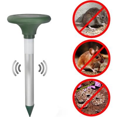 China Viable Ultrasonic Reflector Mosquito Gopher Pest Rodent Mouse Rat Mole Mole Rodent Solar Repellent Killer for Outdoor Farm Garden for sale