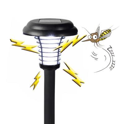 China Kill Mosquito+ Killer Insect +lighting+ Plug Zappers Fly Pest Cather Outdoor Solar Powered Electric Mosquito Killer Lamps Mosquito Killer Lamps Reflector For Garden for sale