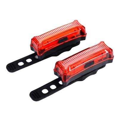 China Night Riding Bicycle USB Mountain Bike LED Rear Light Filling Taillight Fog Lights For Cycling for sale