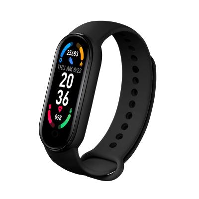 China Hot Sale M6 Smart Band Wristband Fitness Tracker Heart Rate Blood Pressure Monitor Touch Screen Smart Watch Sport Waterproof For IOS Android for sale