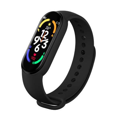 China M7 Mini Touch Screen Heart Rate Monitoring Smart Bracelet Android Fashion Smartwatch Bands Ladies Smart Watch Sports All Day for sale