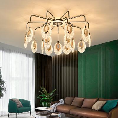 China Contemporary Modern Jewelry Pendant Light Luxury Hotel Lighting Decoration LED Chandelier Lobby Restaurant Bedroom Indoor Ceiling Lamp for sale