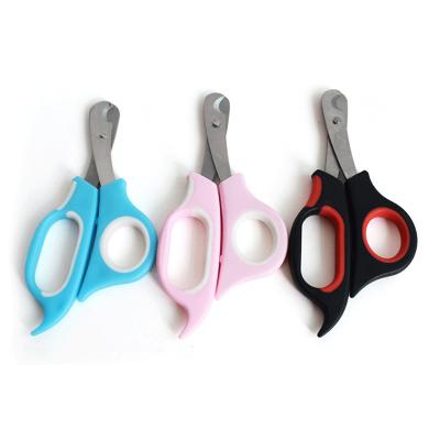 China Viable High Quality Mini Small Stainless Steel Pet Nail Scissor Trimmer Cutter and Grinder for sale