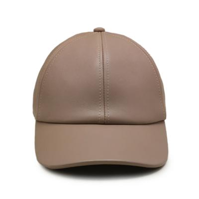 China JOINT Wholesale Custom 6 Panel Dad Hats, Embroidery Dad Hats, Unstructured Leather Hat for sale