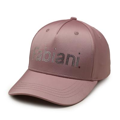 China COMMON Customize Rhinestone Bling Diamond Summer Sports Caps Logo Women Women Baseball Hats Cap For for sale