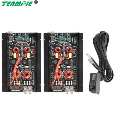 China Channel Teampie Amplifier Korea Car Amplifier Tp-2500W.1D Class D Car Amplifier 410*255*63mm for sale