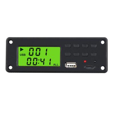 China TPM009a Board MP3 Player Module Digital Segment LCD Display Digital Player Decoder Panel 64GB USB Audio SD FM for sale