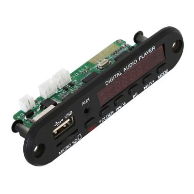 China Professional MP3 Player Module Board BT Digital Player Module Decoder Audio Panel LED Display USB SD with Remote Control TPM001a for sale