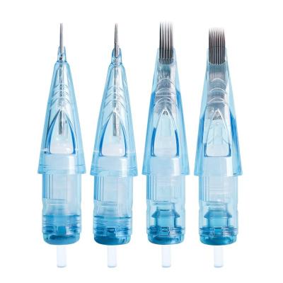 China Wholesale WJX Permanent Professional Tattoo Cartridges Needles Diameter 5mm Taper 3RL Round Liner for sale