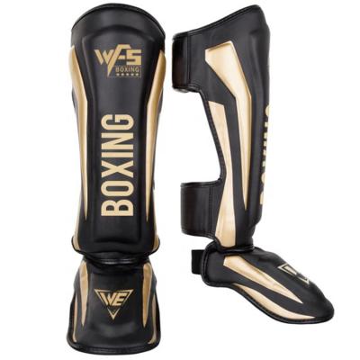 China Durable Custom Muay Thai Shin Guards Boxing Shin Guard Muttahida Majlis-e-Amal Shin Guards for sale