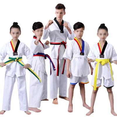 China Breathable Customized Taekwondo doboks itf dobok cloth wtf taekwondo uniform uniform for kids for sale