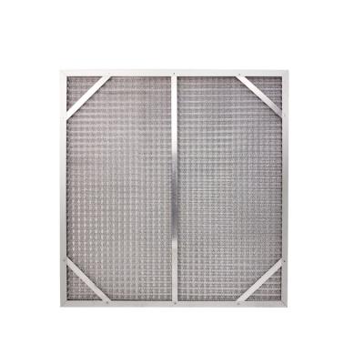 China G3 G4 Industrial High Quality Washable Metal Mesh Filter With Aluminum Frame for sale