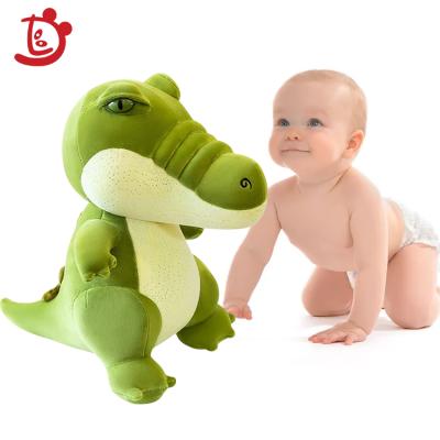 China High Quality 38cm Kids Alligator Dolls Sleeping Crocodile Plush Pillow Stuffed Animal Toy for sale