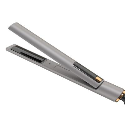 China Good quality straight / curl hair 2021 450 degree mini automatic nano titanium hair straightener&curler for sale