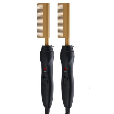 China Commercial Factory Factory Commercial Hair Straightener Comb Professional Hair Straightener Brush Hot Comb for sale