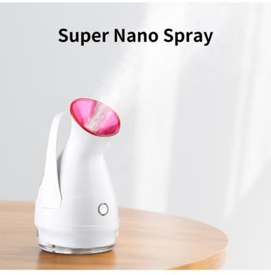 China 85ml Home Beauty Steamer Nano Ionic Facial Hot Mist Deep Cleansing Deep Cleansing Machine With UV Light for sale