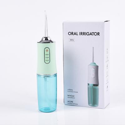 China 2021 Household New Product Portable Electric Dental Cleaner Drinking Flosser Drinking Oral Irrigator Tooth Cleaner for sale