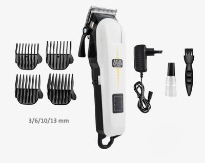 China Professional Commercial Rechargeable Hair Cutting Machine Cordless Hair Barber Trimmer Clipper Pro Man With Digital LED Display for sale