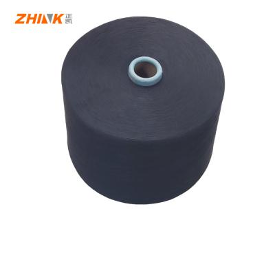 China Siro Spun Yarn for Weaving NE20/1 65/35 Black Blended Yarn 65% Polyester 35% Viscose for sale